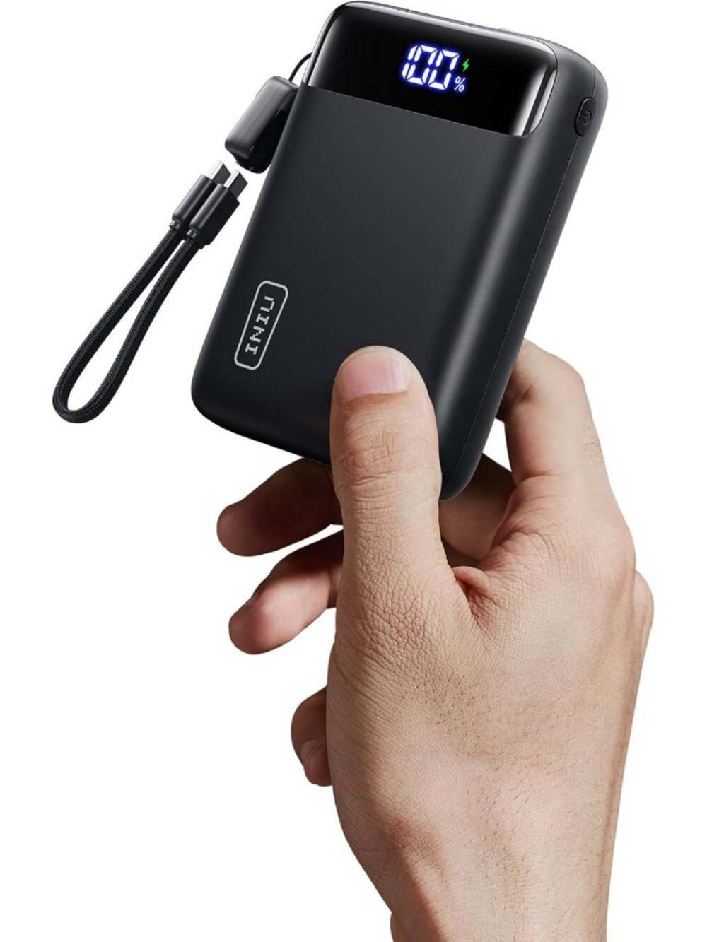 Compact 20000mAh Power Bank - Fast Charging Portable Charger for Travel & Daily